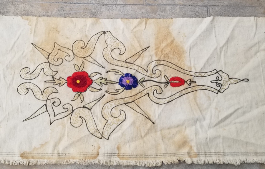 OSMANLI DÖNEMİ EL İŞİ BÜYÜK BOY PANO