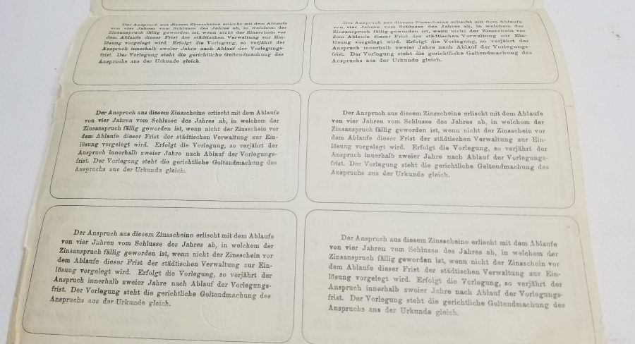 1920LERDEN ALMAN HİSSE SENEDİ