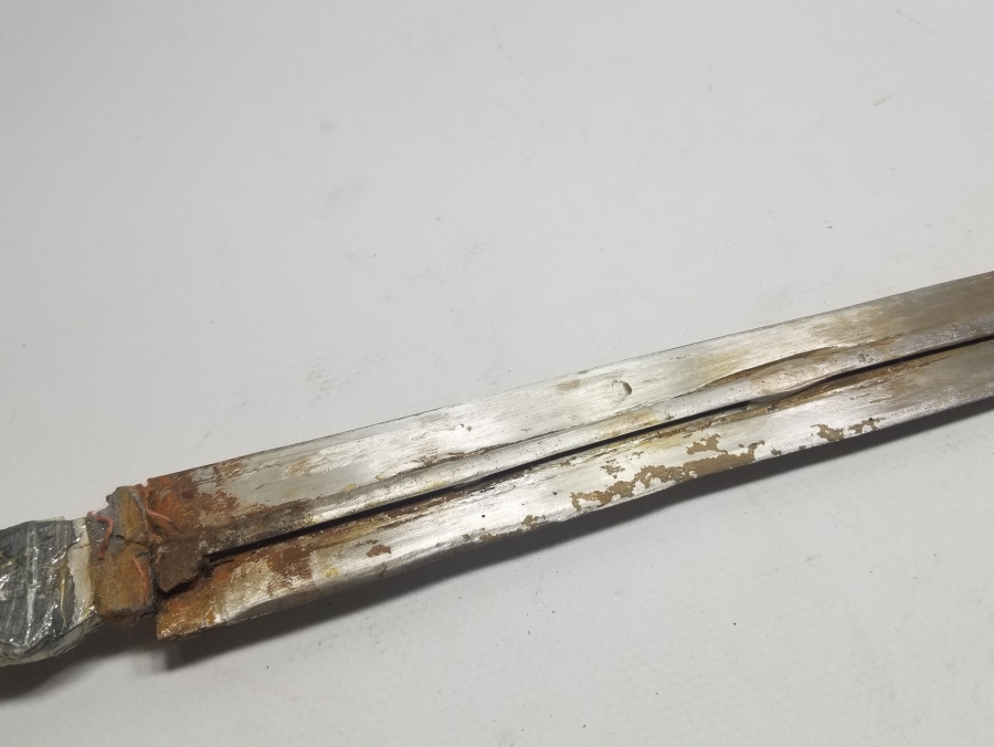 EL YAPIMI ANTİKA KUŞAK KAMASI