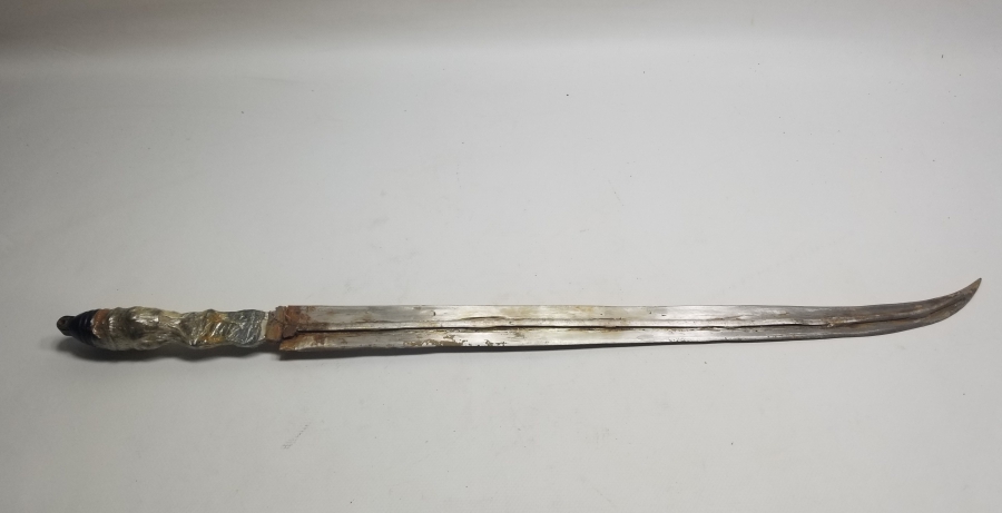 EL YAPIMI ANTİKA KUŞAK KAMASI