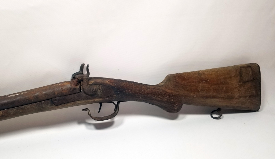 KALEM İŞÇİLİKLİ OSMANLI DÖNEMİ ÇİFT DOLMA TÜFEK
