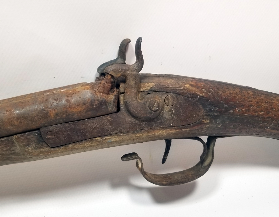 KALEM İŞÇİLİKLİ OSMANLI DÖNEMİ ÇİFT DOLMA TÜFEK