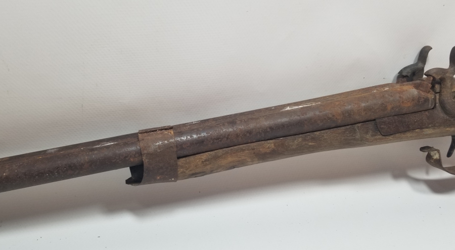 KALEM İŞÇİLİKLİ OSMANLI DÖNEMİ ÇİFT DOLMA TÜFEK
