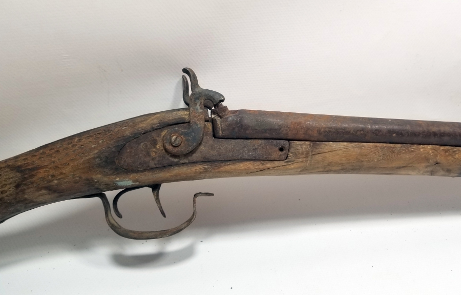 KALEM İŞÇİLİKLİ OSMANLI DÖNEMİ ÇİFT DOLMA TÜFEK