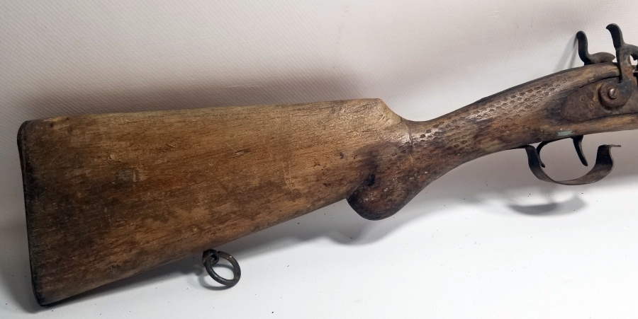 KALEM İŞÇİLİKLİ OSMANLI DÖNEMİ ÇİFT DOLMA TÜFEK