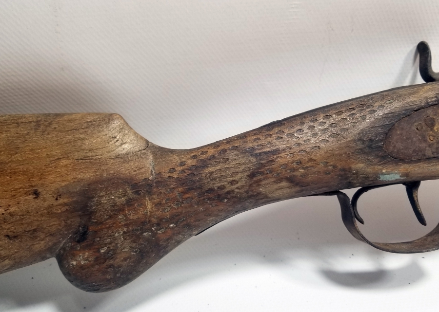 KALEM İŞÇİLİKLİ OSMANLI DÖNEMİ ÇİFT DOLMA TÜFEK