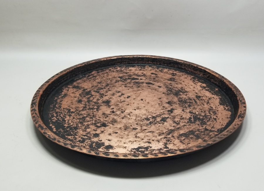 OSMANLI DÖNEMİ BAKIR KAHVE TEPSİSİ