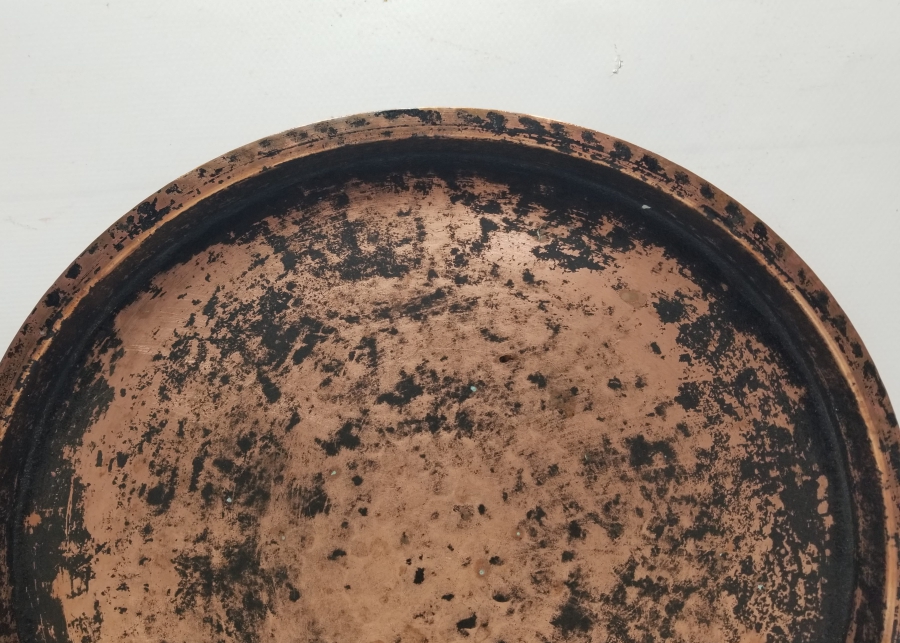 OSMANLI DÖNEMİ BAKIR KAHVE TEPSİSİ