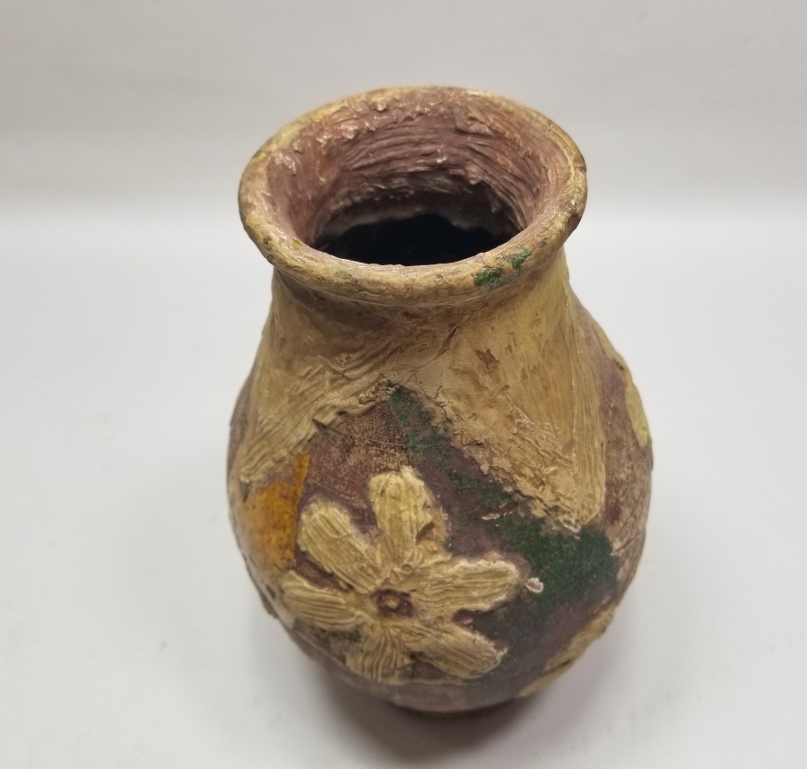 EL BOYAMA İŞÇİLİKLİ OSMANLI DÖNEMİ VAZO