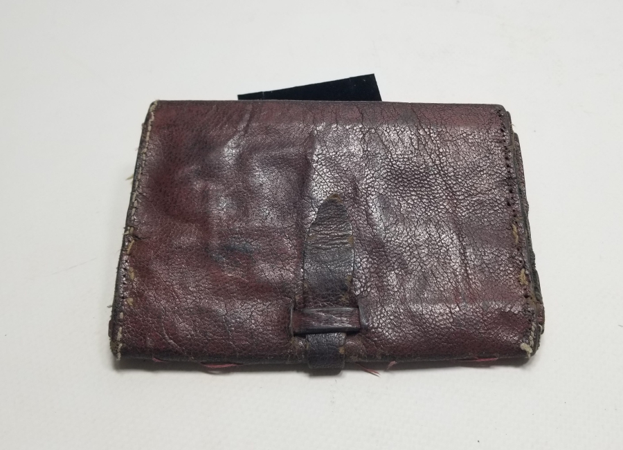 OSMANLI DÖNEMİ DERİ SUBAY CÜZDANI