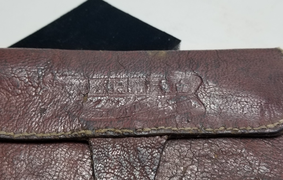 OSMANLI DÖNEMİ DERİ SUBAY CÜZDANI