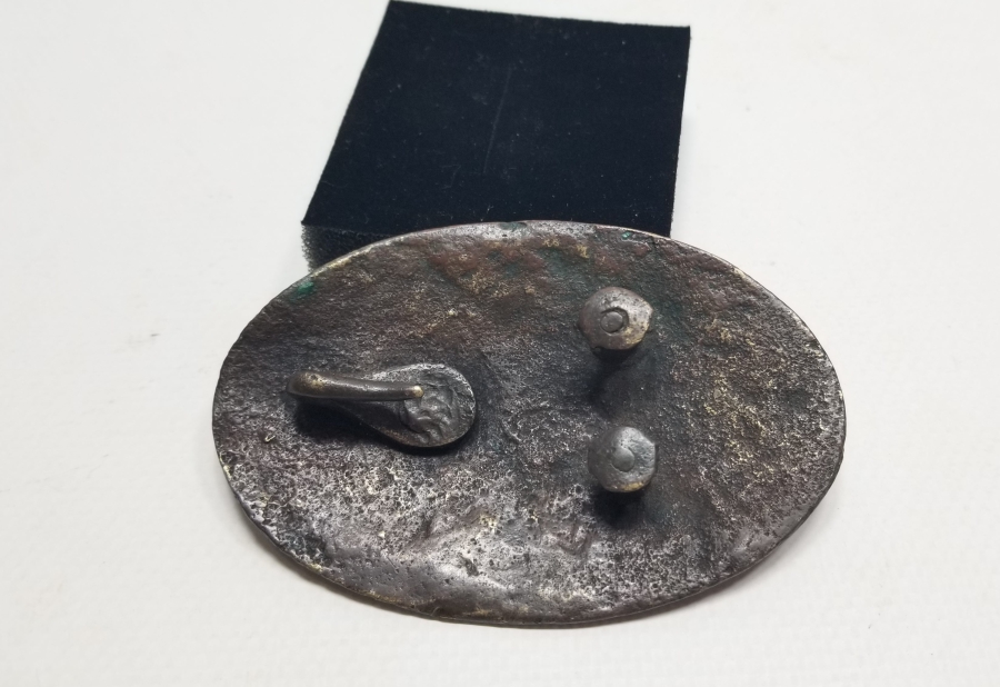 YENİÇERİ REMİZLİ ÇOK NADİR TULUMBACI BÖLÜĞÜ YENİÇERİ KEMER TOKASI