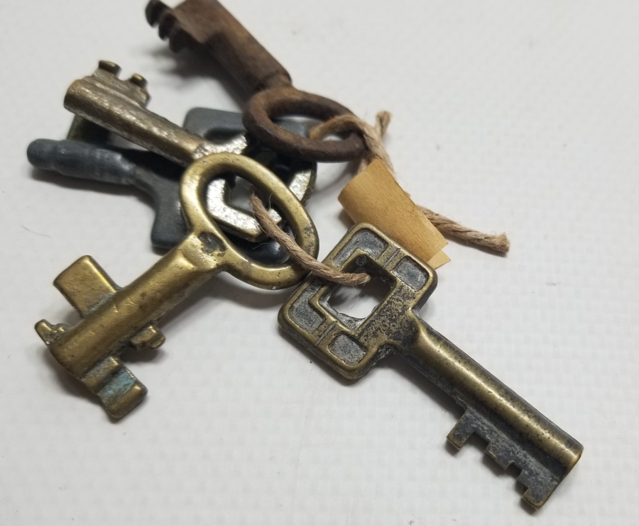 ANTİKA KASA ANAHTARLARI LOTU
