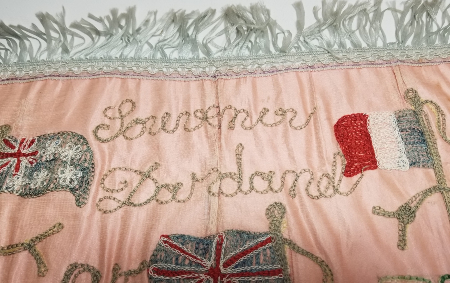 1. DÜNYA SAVAŞI ÇANAKKALE HATIRASI NADİR ÜÇLÜ İTİLAF EL YAPIMI PANO