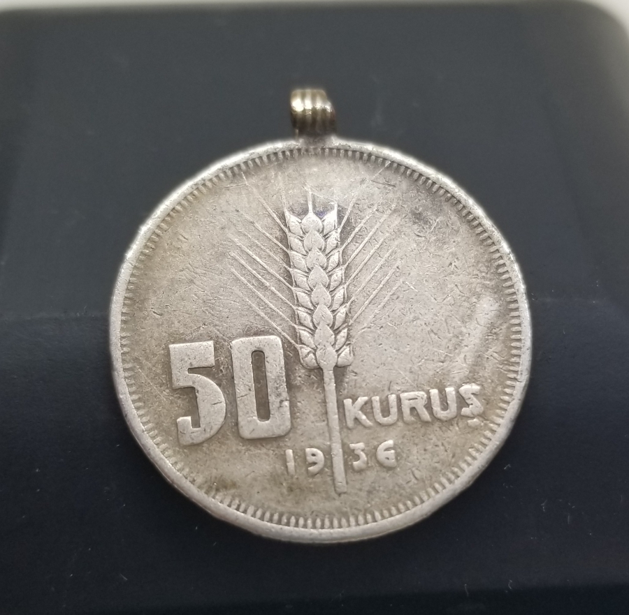 1936 GÜMÜŞ 50 KURUŞ