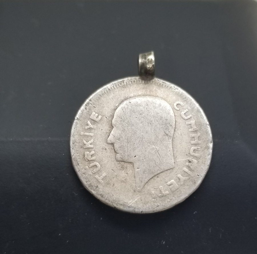 1935 GÜMÜŞ 25 KURUŞ