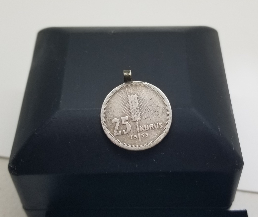 1935 GÜMÜŞ 25 KURUŞ