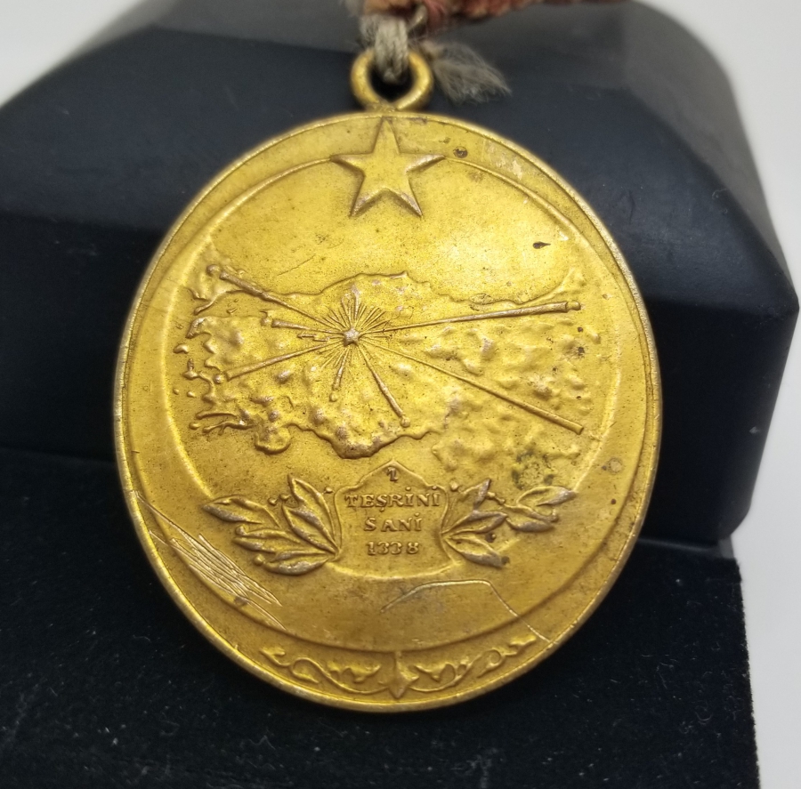 ORJİNAL ASKISI İLE İSTİKLAL SAVAŞI MADALYASI - İSTİKLAL MADALYASI