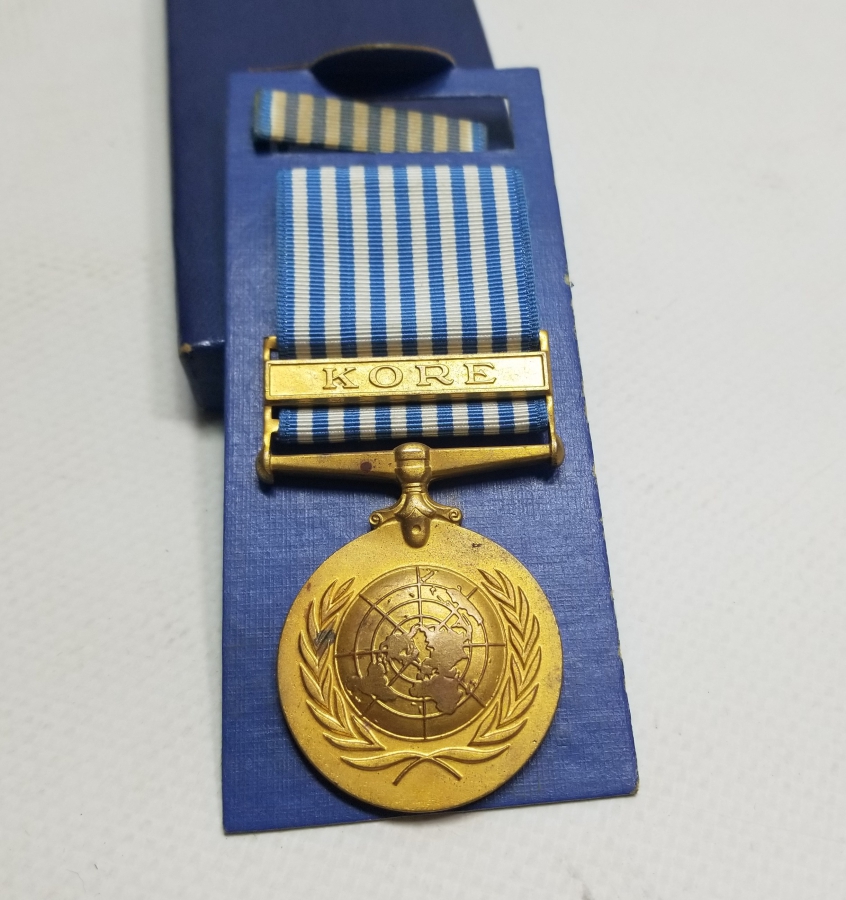 ORİJİNAL KUTUSUNDA VE ÇİL KONDİSYONDA KORE HARBİ MADALYASI