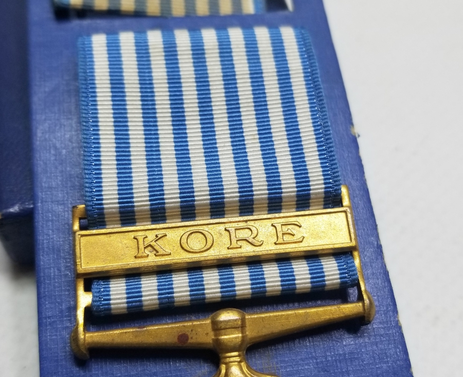 ORİJİNAL KUTUSUNDA VE ÇİL KONDİSYONDA KORE HARBİ MADALYASI