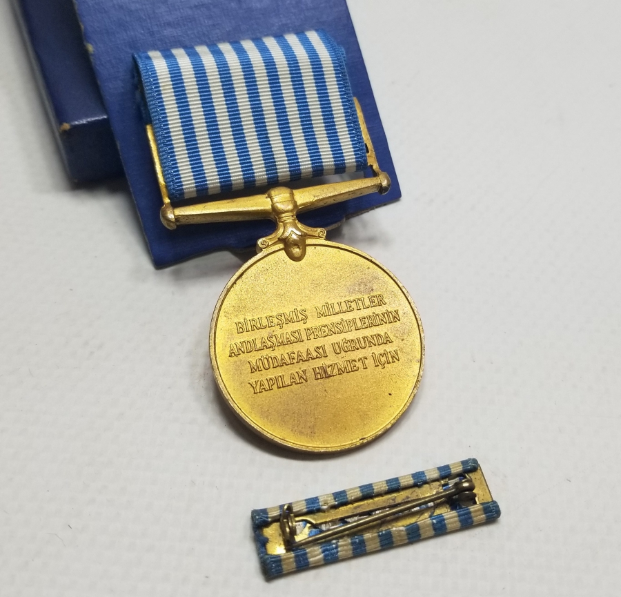 ORİJİNAL KUTUSUNDA VE ÇİL KONDİSYONDA KORE HARBİ MADALYASI
