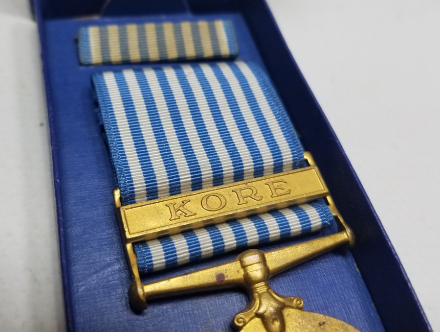 ORİJİNAL KUTUSUNDA VE ÇİL KONDİSYONDA KORE HARBİ MADALYASI