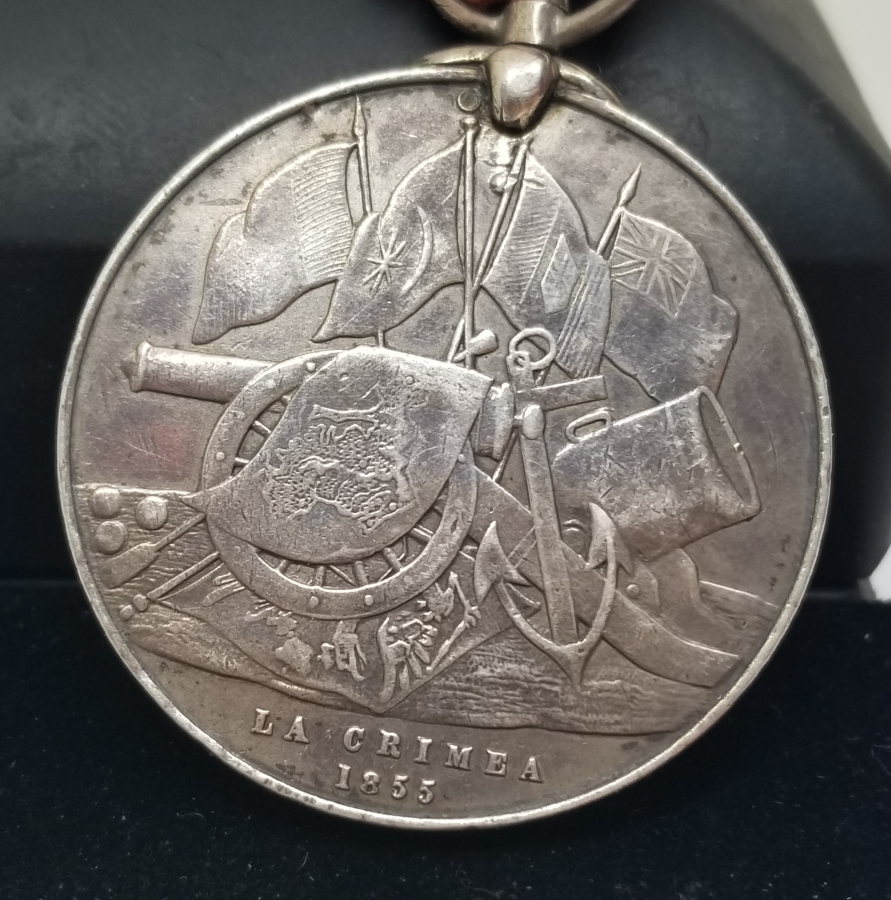 ORİJİNAL KURDELASIYLA OSMANLI TİPİ GÜMÜŞ KIRIM MADALYASI