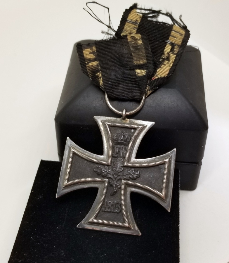 1. DÜNYA SAVAŞI GÜMÜŞ DEMİR HAÇ MADALYASI