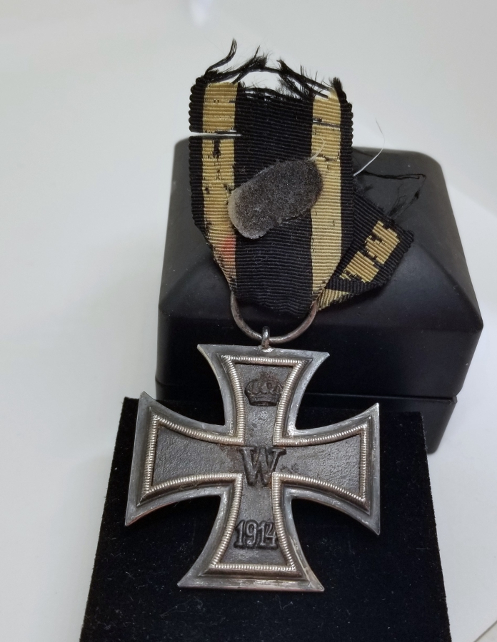 1. DÜNYA SAVAŞI GÜMÜŞ DEMİR HAÇ MADALYASI