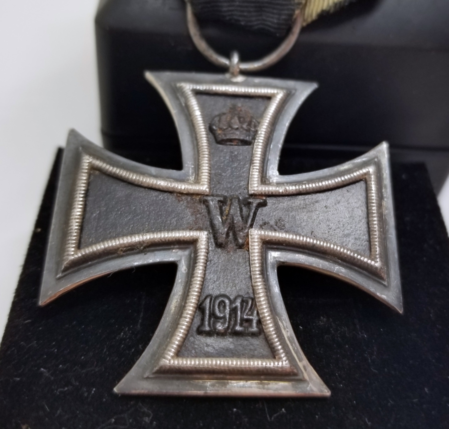 1. DÜNYA SAVAŞI GÜMÜŞ DEMİR HAÇ MADALYASI