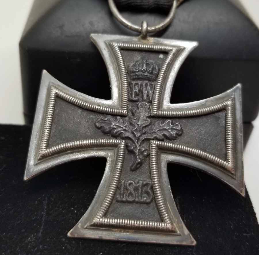 1. DÜNYA SAVAŞI GÜMÜŞ DEMİR HAÇ MADALYASI