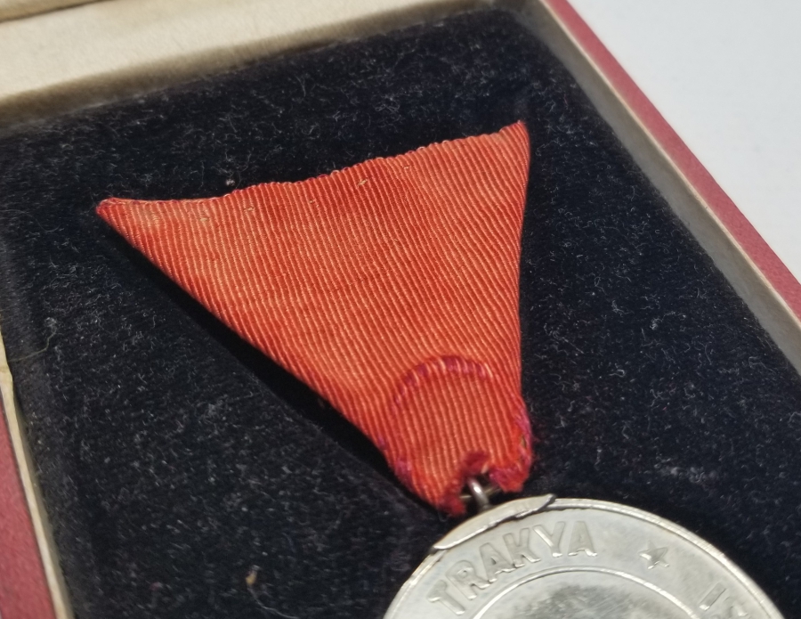 ORİJİNAL KUTUSUNDA TRAKYA 1.ORDU MANEVRASI HATIRASI MADALYA