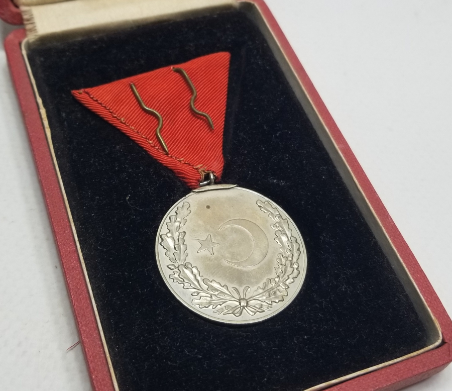 ORİJİNAL KUTUSUNDA TRAKYA 1.ORDU MANEVRASI HATIRASI MADALYA