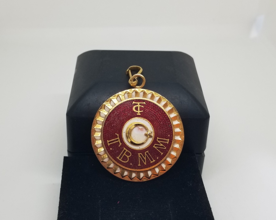 İLK DÖNEM MİNE İŞÇİLİKLİ ANTİKA MİLLETVEKİLİ ROZETİ - VEKİL ROZETİ