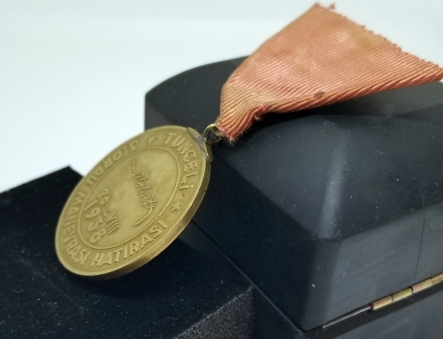 İLK 500 BASKI TUNCELİ 3.ORDU MANEVRA HATIRASI MADALYA