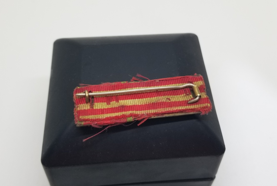 1.DÜNYA SAVAŞI VE İSTİKLAL SAVAŞINA KATILMIŞ BİR SUBAYA AİT MİNYATÜR MADALYALI BAR - BARET