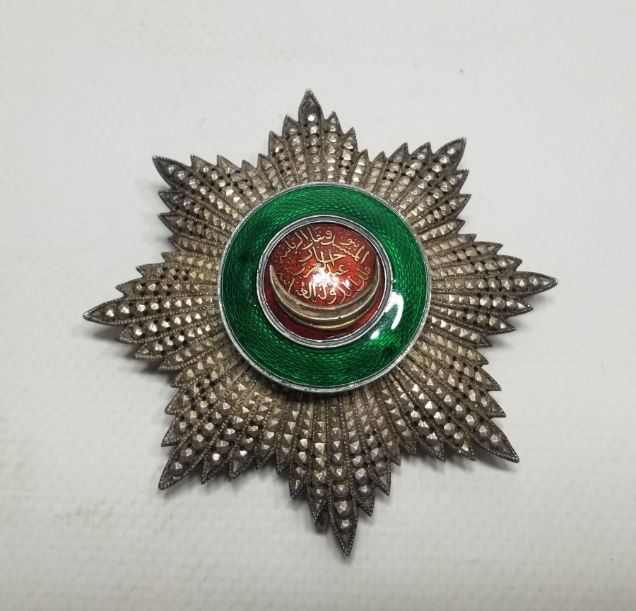 ORİJİNAL İPEK HAMAYILIYLA 2.DERECE NİŞAN-I OSMANİ MADALYASI