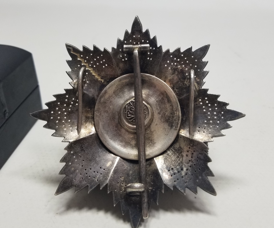 ORİJİNAL İPEK HAMAYILIYLA 2.DERECE NİŞAN-I OSMANİ MADALYASI