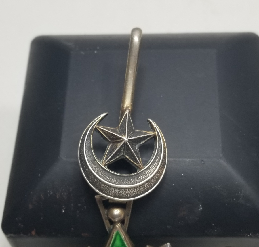 ORİJİNAL İPEK HAMAYILIYLA 2.DERECE NİŞAN-I OSMANİ MADALYASI