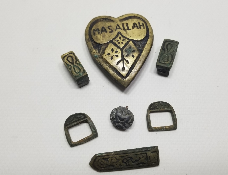 ANTİKA ÇERKES AT KOŞUM TAKIMI PARÇALARI LOTU