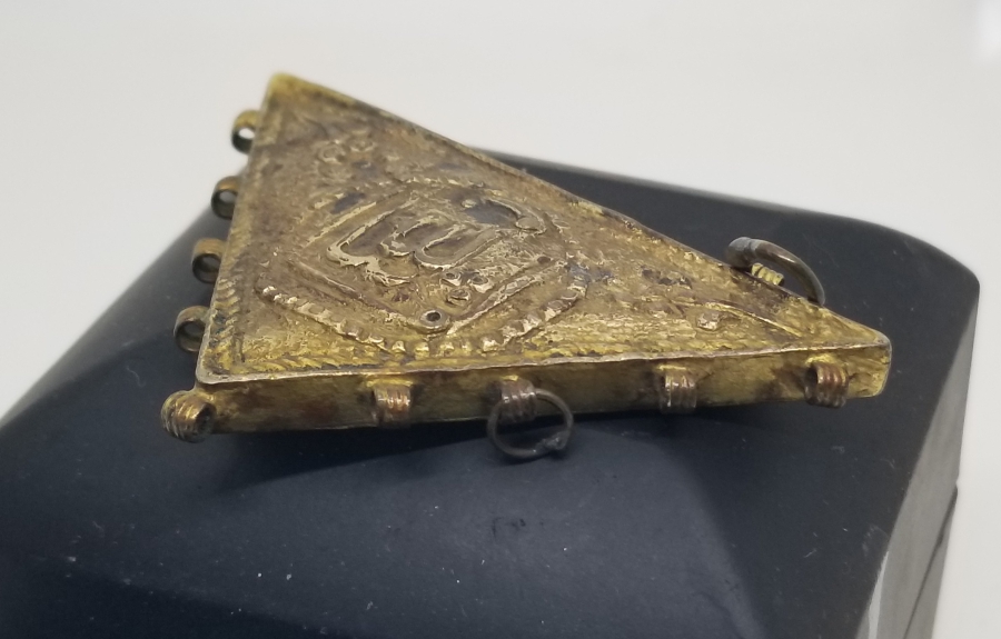 KABARTMA İŞÇİLİKLİ OSMANLI DÖNEMİ NADİR TİPTE GÜMÜŞ HAMAYIL