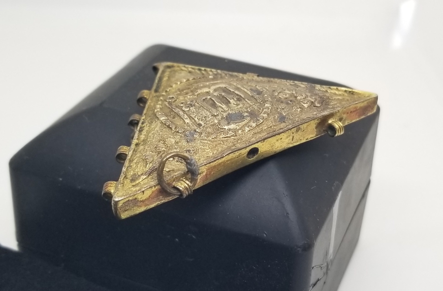 KABARTMA İŞÇİLİKLİ OSMANLI DÖNEMİ NADİR TİPTE GÜMÜŞ HAMAYIL