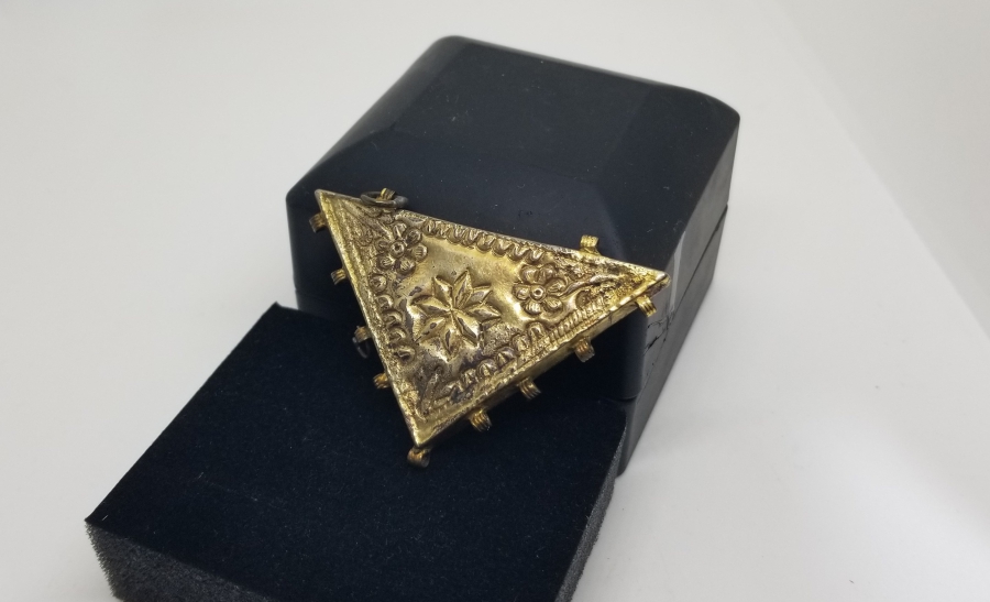 KABARTMA İŞÇİLİKLİ OSMANLI DÖNEMİ NADİR TİPTE GÜMÜŞ HAMAYIL