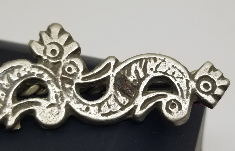 KABARTMA İŞÇİLİKLİ OSMANLI DÖNEMİ ERMENİ SAÇ TOKASI