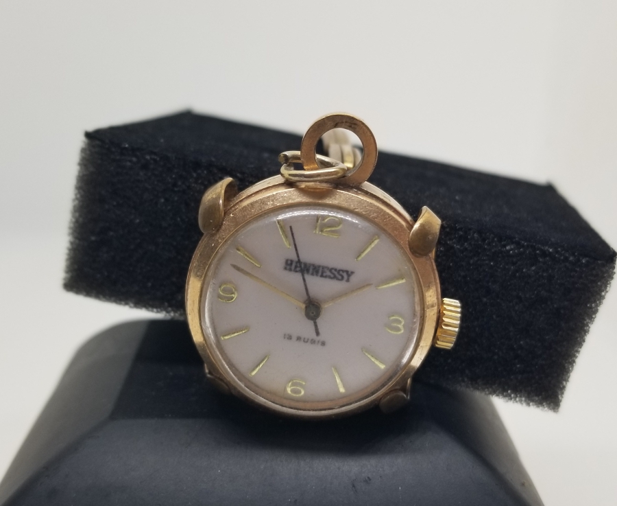 ÖZEL APARATLA CEP SAATİNDEN KOL SAATİNE ÇEVRİLMİŞ ANTİKA KURMALI SAAT