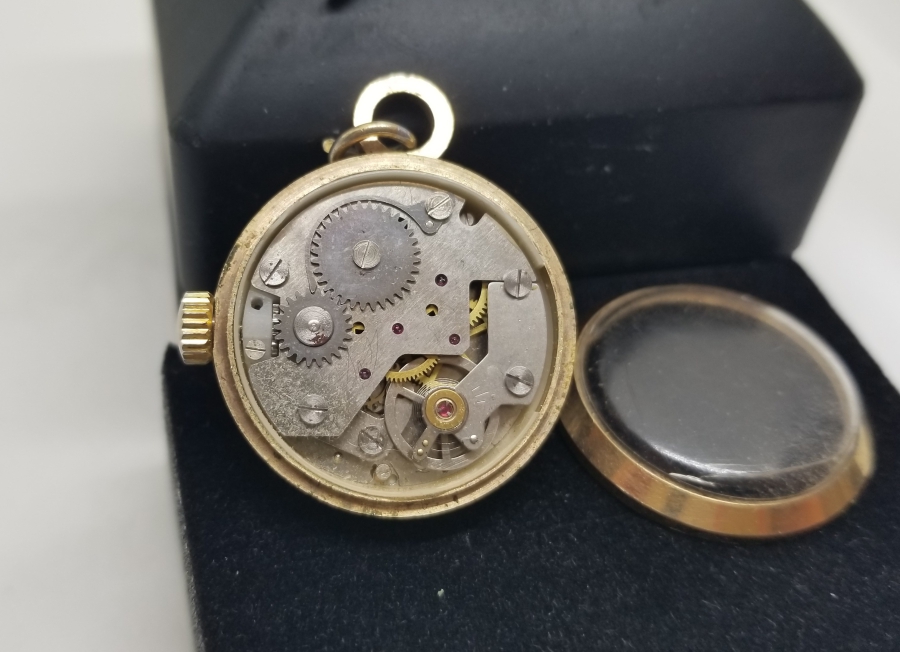 ÖZEL APARATLA CEP SAATİNDEN KOL SAATİNE ÇEVRİLMİŞ ANTİKA KURMALI SAAT