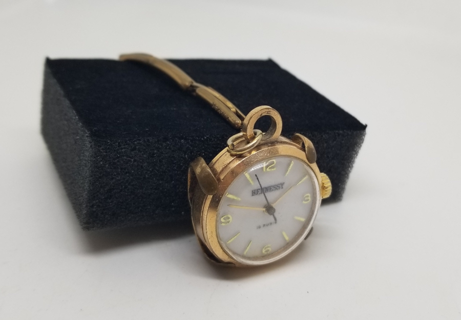 ÖZEL APARATLA CEP SAATİNDEN KOL SAATİNE ÇEVRİLMİŞ ANTİKA KURMALI SAAT