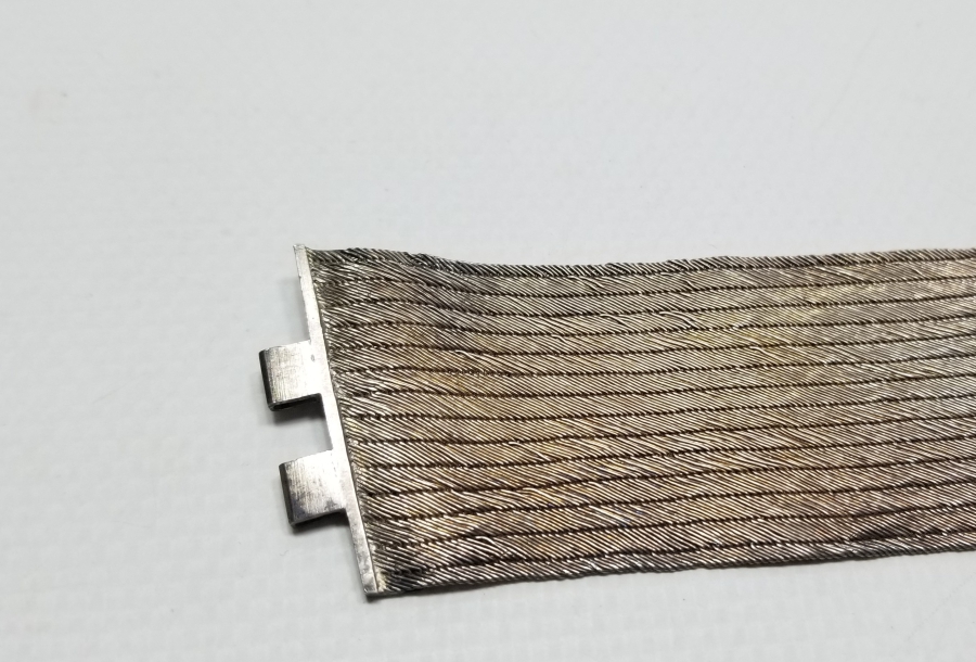 ÜZERİ KALEM İŞÇİLİKLİ OSMANLI DÖNEMİ TRABZON İŞİ HASIR ÖRME GELİN BİLEZİĞİ