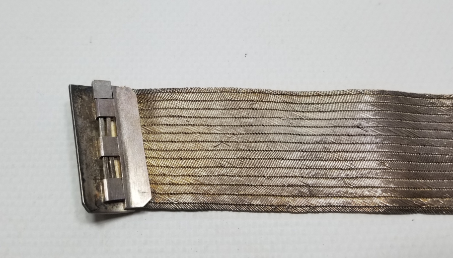 ÜZERİ KALEM İŞÇİLİKLİ OSMANLI DÖNEMİ TRABZON İŞİ HASIR ÖRME GELİN BİLEZİĞİ