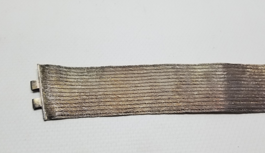 ÜZERİ KALEM İŞÇİLİKLİ OSMANLI DÖNEMİ TRABZON İŞİ HASIR ÖRME GELİN BİLEZİĞİ